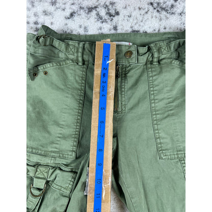 BDG Green Wide Leg Tactical Pants - 6