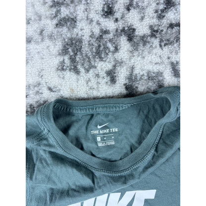 Y2k Blue Nike Spellout Tank Top - M