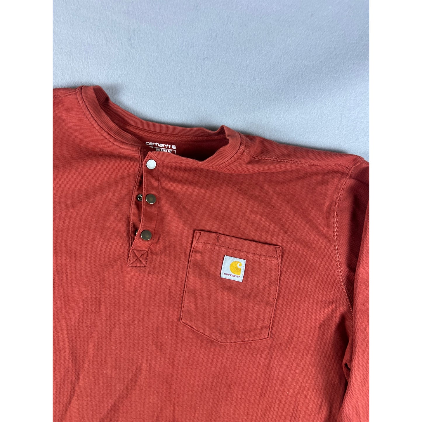 Carhartt Relaxed Fit Henley Shirt - 3XLT