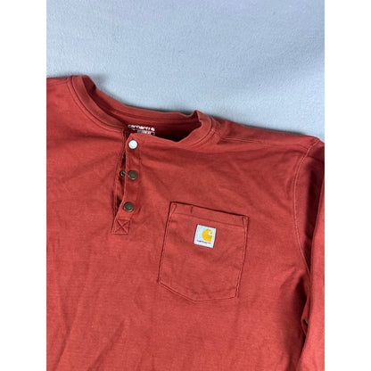 Carhartt Relaxed Fit Henley Shirt - 3XLT