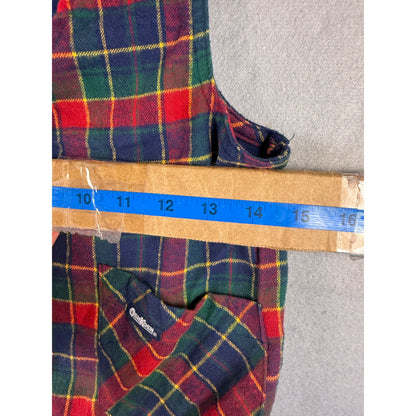 Vintage OshKosh B'gosh Flannel Vest Boys - 7