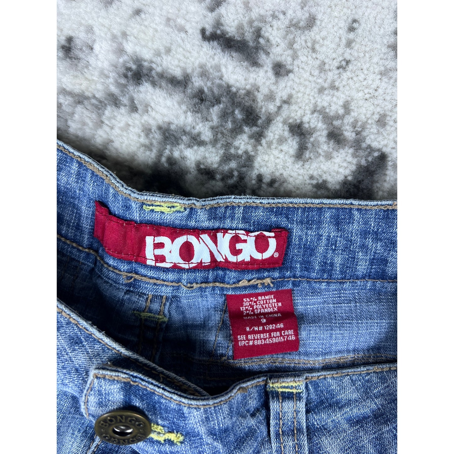 Vintage BONGO Low Rise Denim Shorts - 9