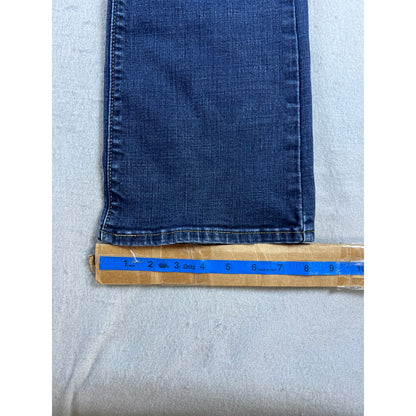 Levi's Classic Bootcut Dark Wash Distressed Jeans - 10