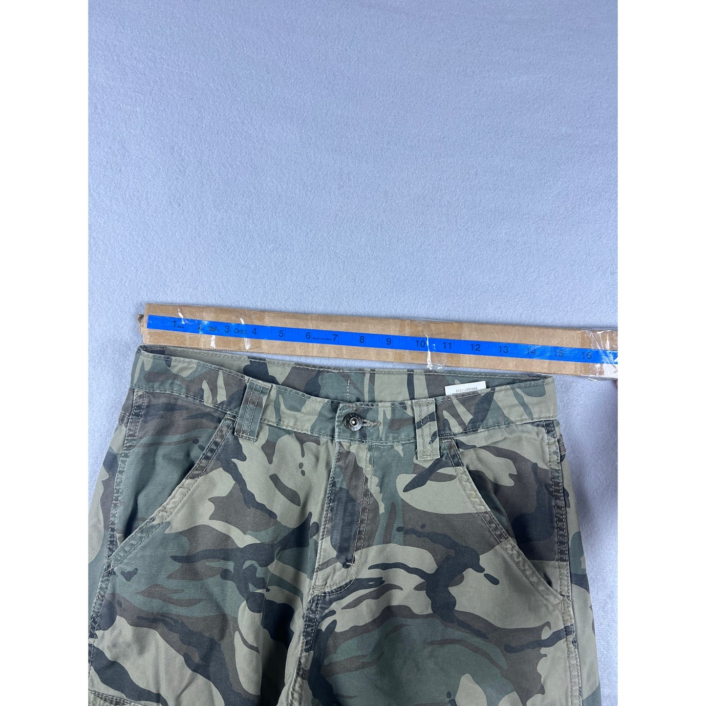 Wrangler Camo Cargo Pants Boys - 12 Husky