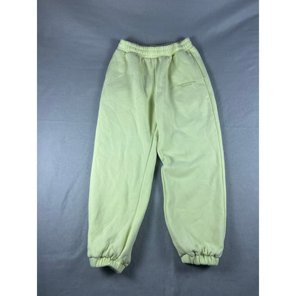 Comfrt Sweatpants Jogger Womens - L Pastel Yellow