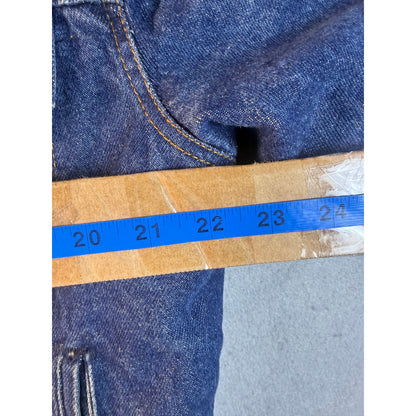 Vintage Levi's Sherpa Lined Denim Trucker Jacket - 40R