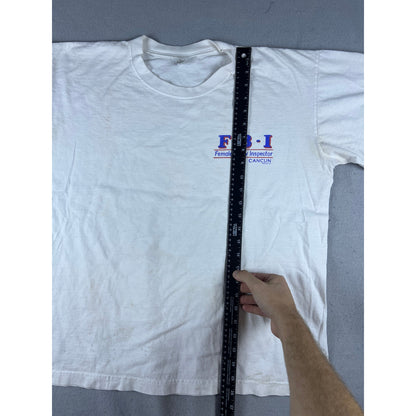 Vintage FBI Female Body Inspector T-Shirt - XL