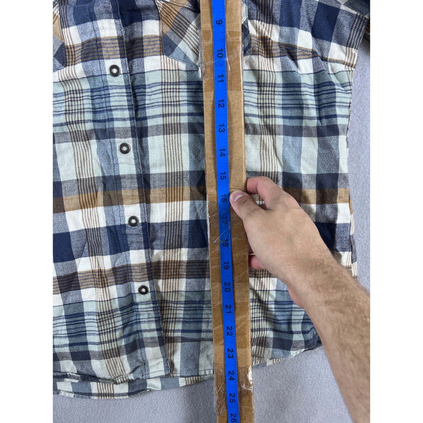 KUHL Flannel Plaid Shirt - L