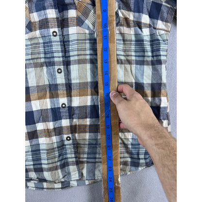 KUHL Flannel Plaid Shirt - L