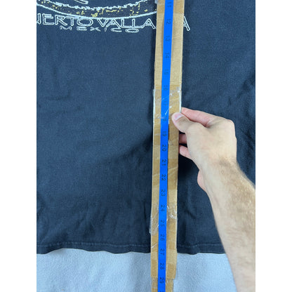 Vintage Puerto Vallarta Mexico Fishing T-Shirt - 2XL
