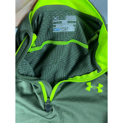 Under Armour Fitted Coldgear 1/4 Zip Top - M