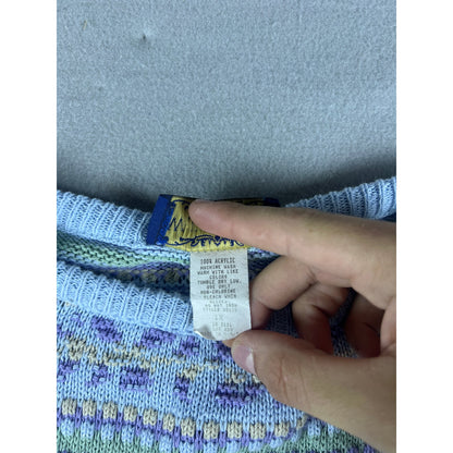 Vintage Willow Ridge Fair Isle Sweater - 1X