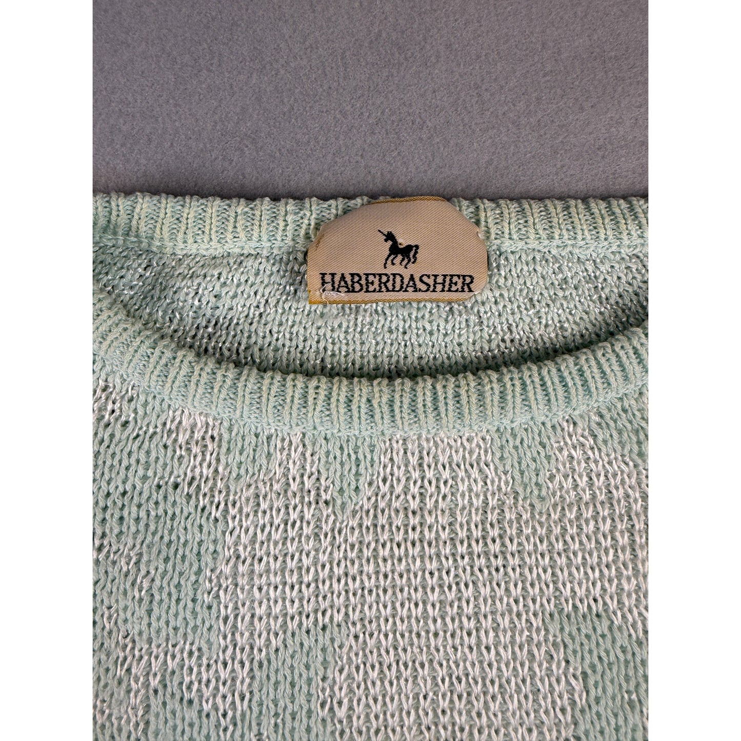 Vintage Haberdasher Metallic Sweater - S