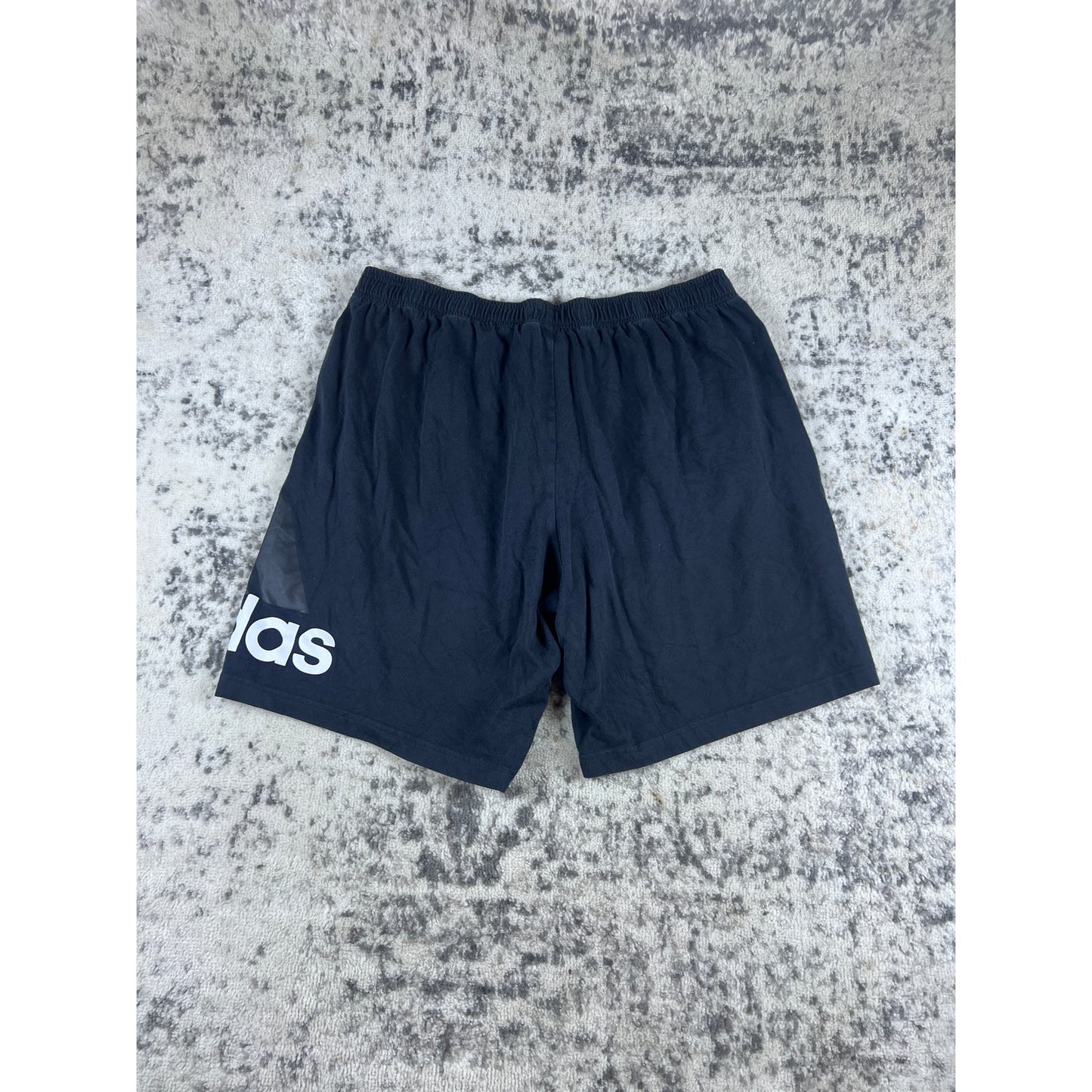 Black Adidas Cotton Shorts - 2XL