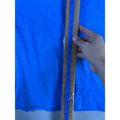 Blue Nike Swoosh T-shirt - L