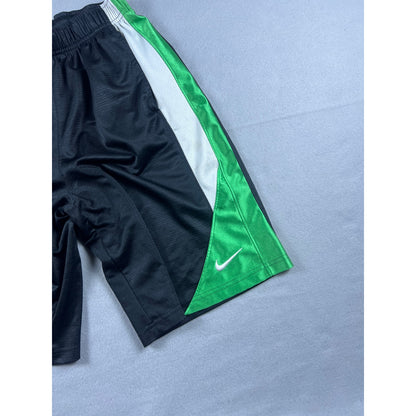 Black Nike Swoosh Basketball Shorts - L