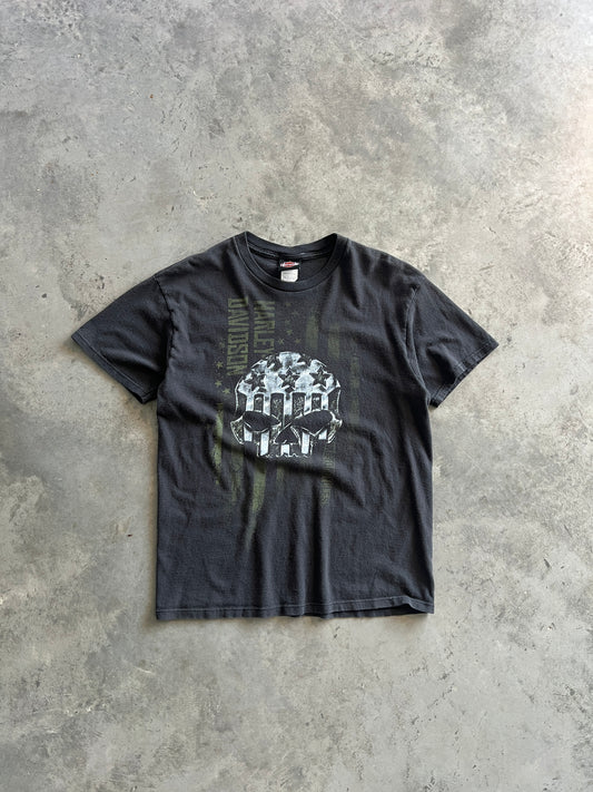 Vintage Black Harley Davidson Shirt - L