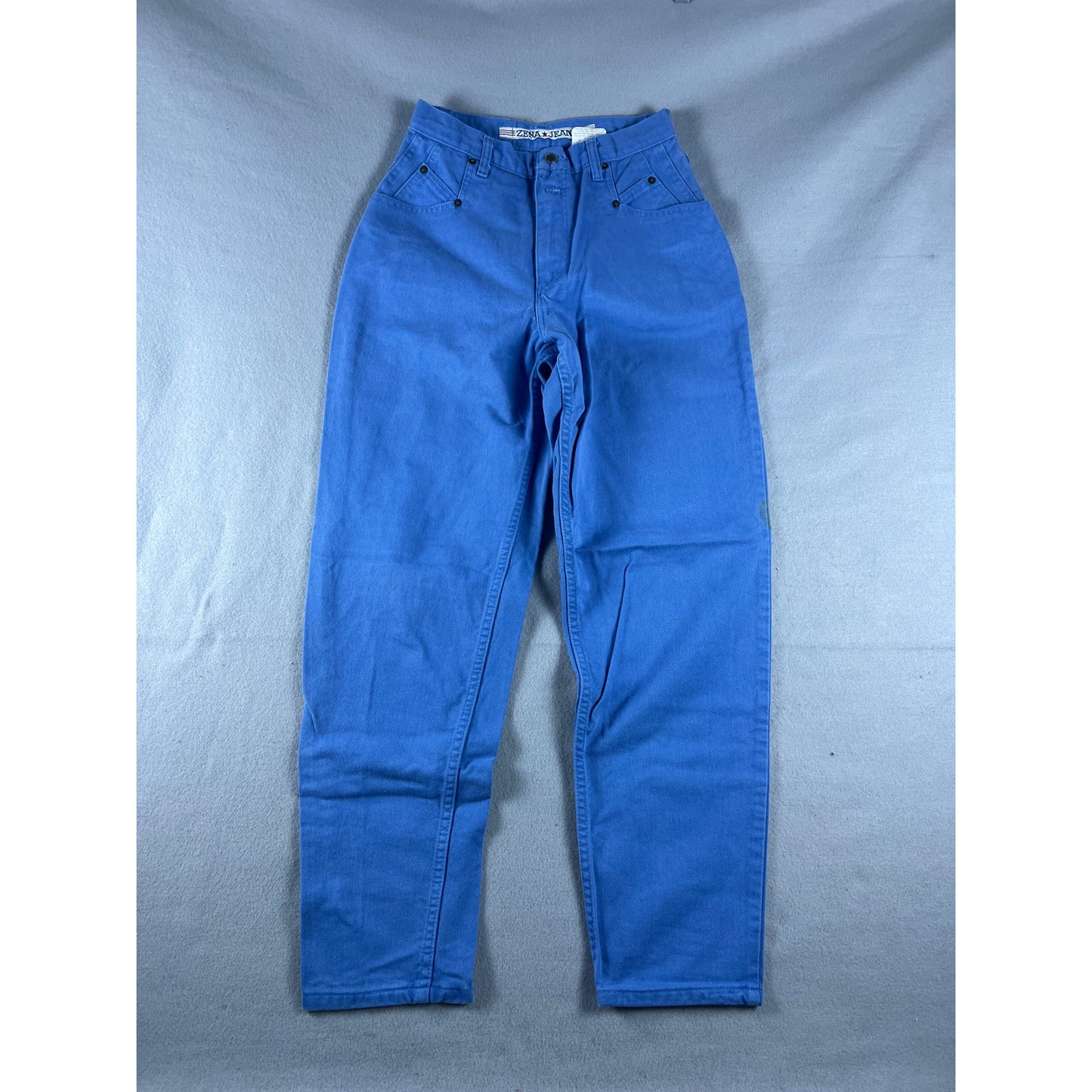 Vintage Zena High Waisted Tapered Jeans - 10