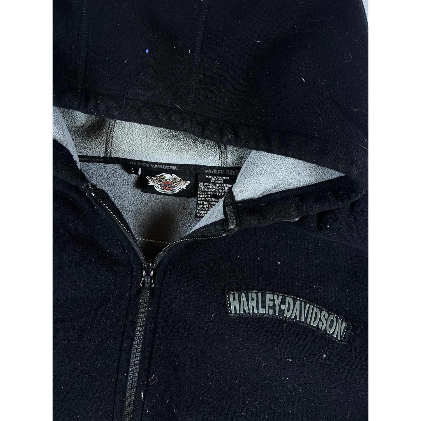 Harley-Davidson Hoodie Sweatshirt - L