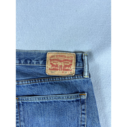 Levi's 505 Regular Fit Straight Jeans - 36x30