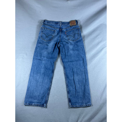 Vintage Levi's 550 Relaxed Fit Straight Denim Jeans - 36x30