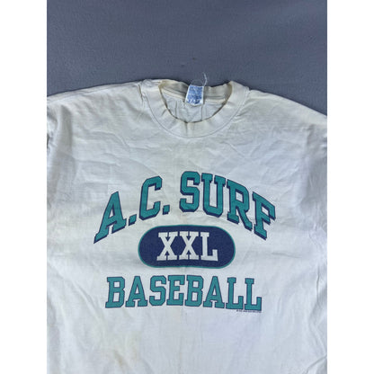 Vintage AC Surf Baseball T-Shirt - XL