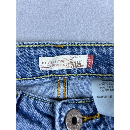 Levi's 518 Superlow Bootcut Jeans Womens - 28x30