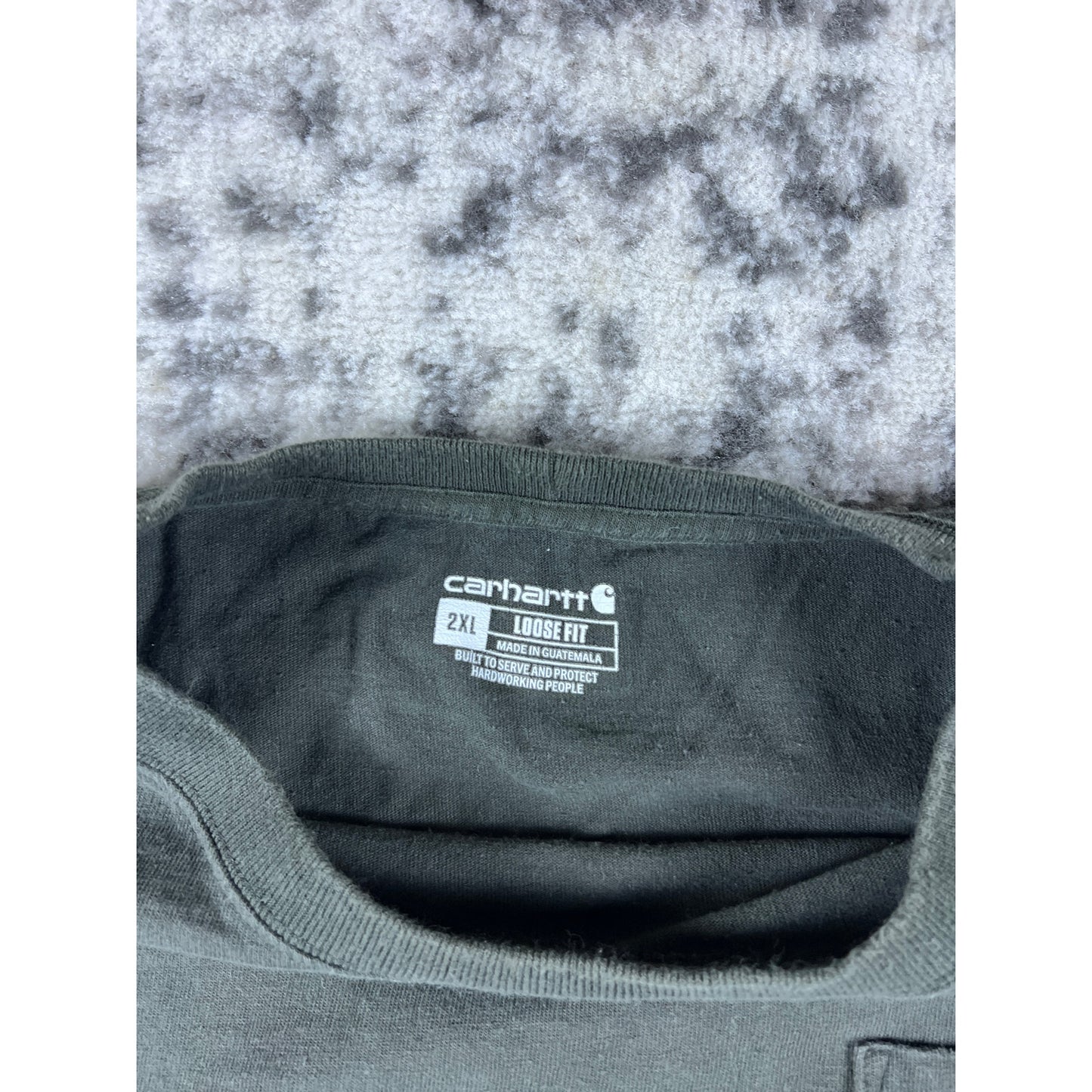 Vintage Green Carhartt Pocket Shirt - XXL