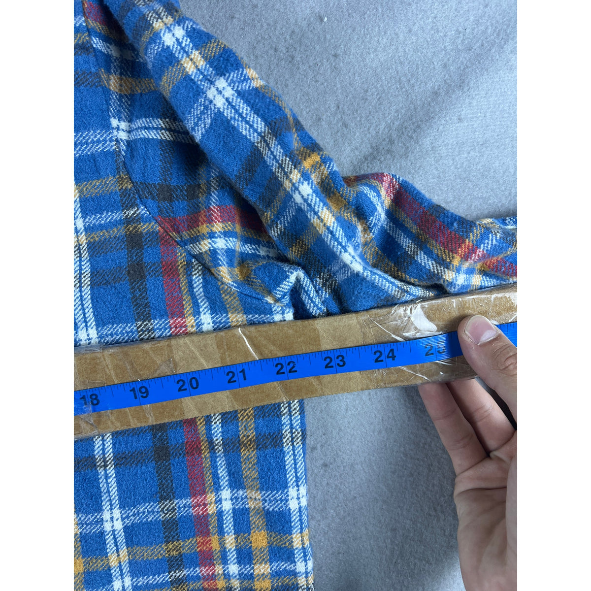 Woodland Flannel Plaid Shirt Boys - L