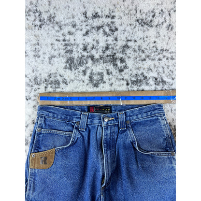 Vintage Denim Blue Wrangler Riggs Carpenter Pants - 30