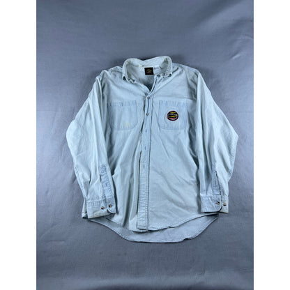 Vintage Miller Genuine Draft Denim Shirt - L
