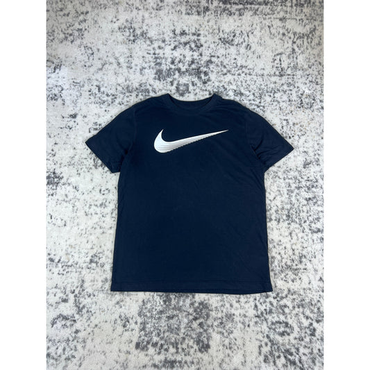 Nike Black Center Swoosh T-Shirt - M
