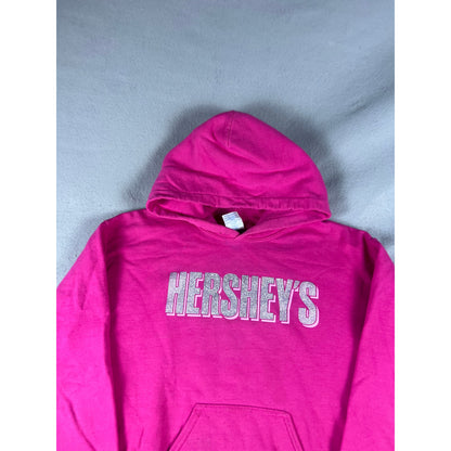 Hershey's Spellout Glitter Hoodie Womens - S