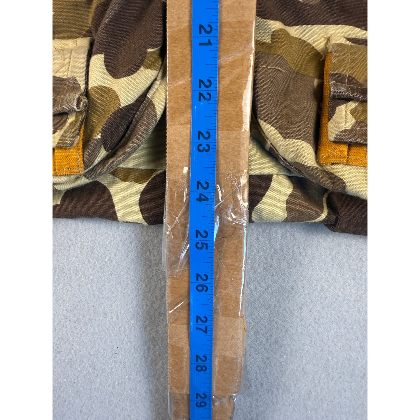Vintage Duck Camo Hunting Vest - L