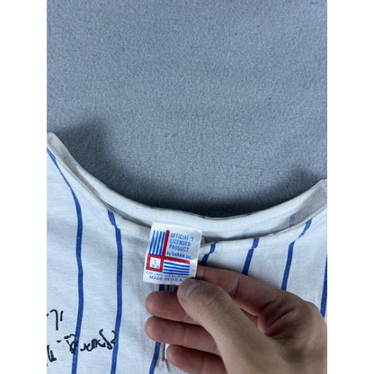 Vintage Minnesota Twins 1987 World Champions Shirt Youth 14-16 Autographs