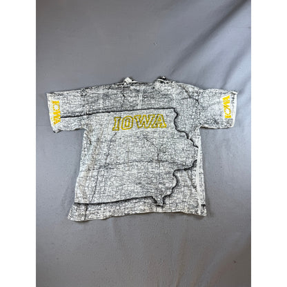 Vintage Iowa State All Over Print T-Shirt - XL