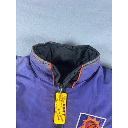Vintage 90s NBA Pro Player Phoenix Suns Puffer Jacket - L