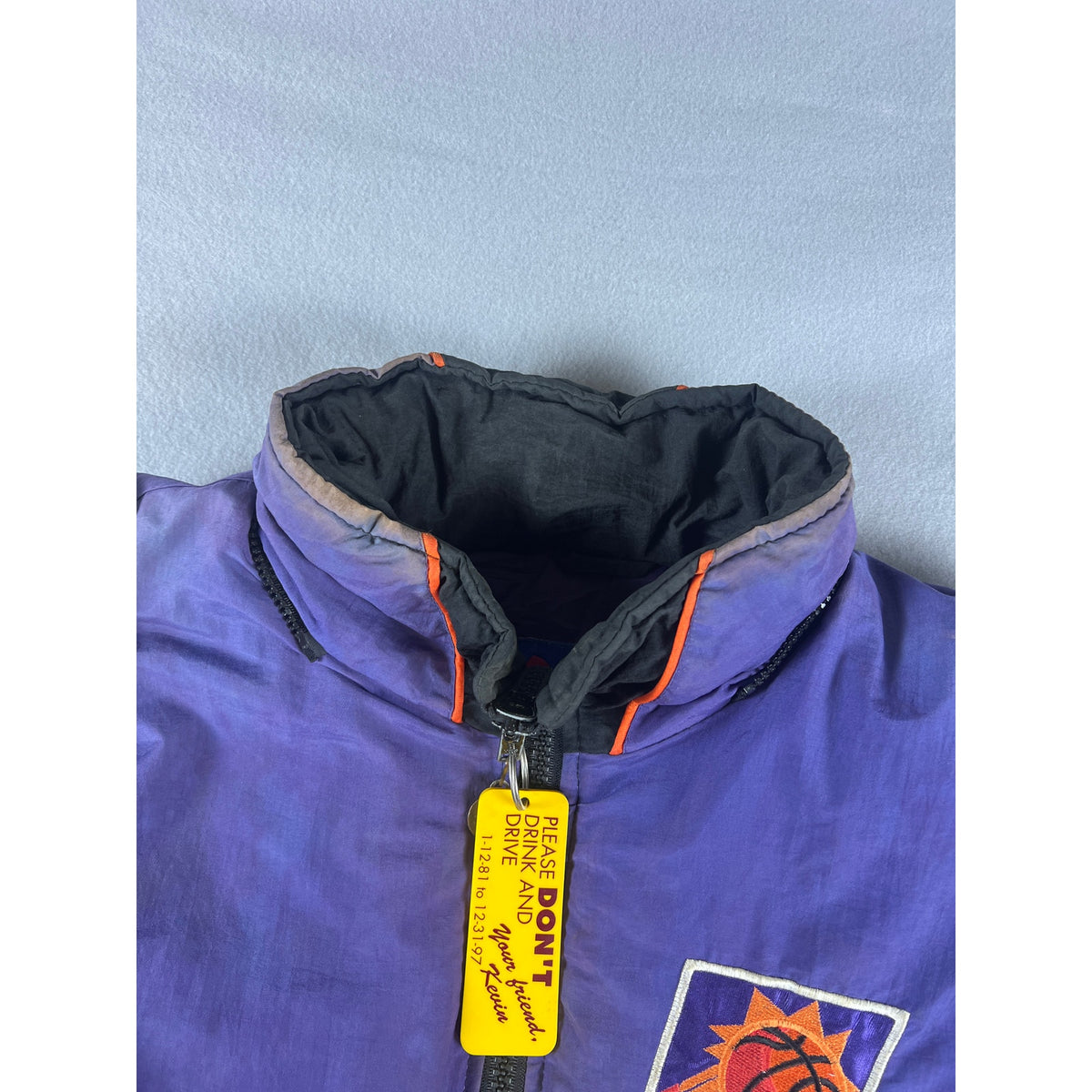 Vintage 90s NBA Pro Player Phoenix Suns Puffer Jacket - L