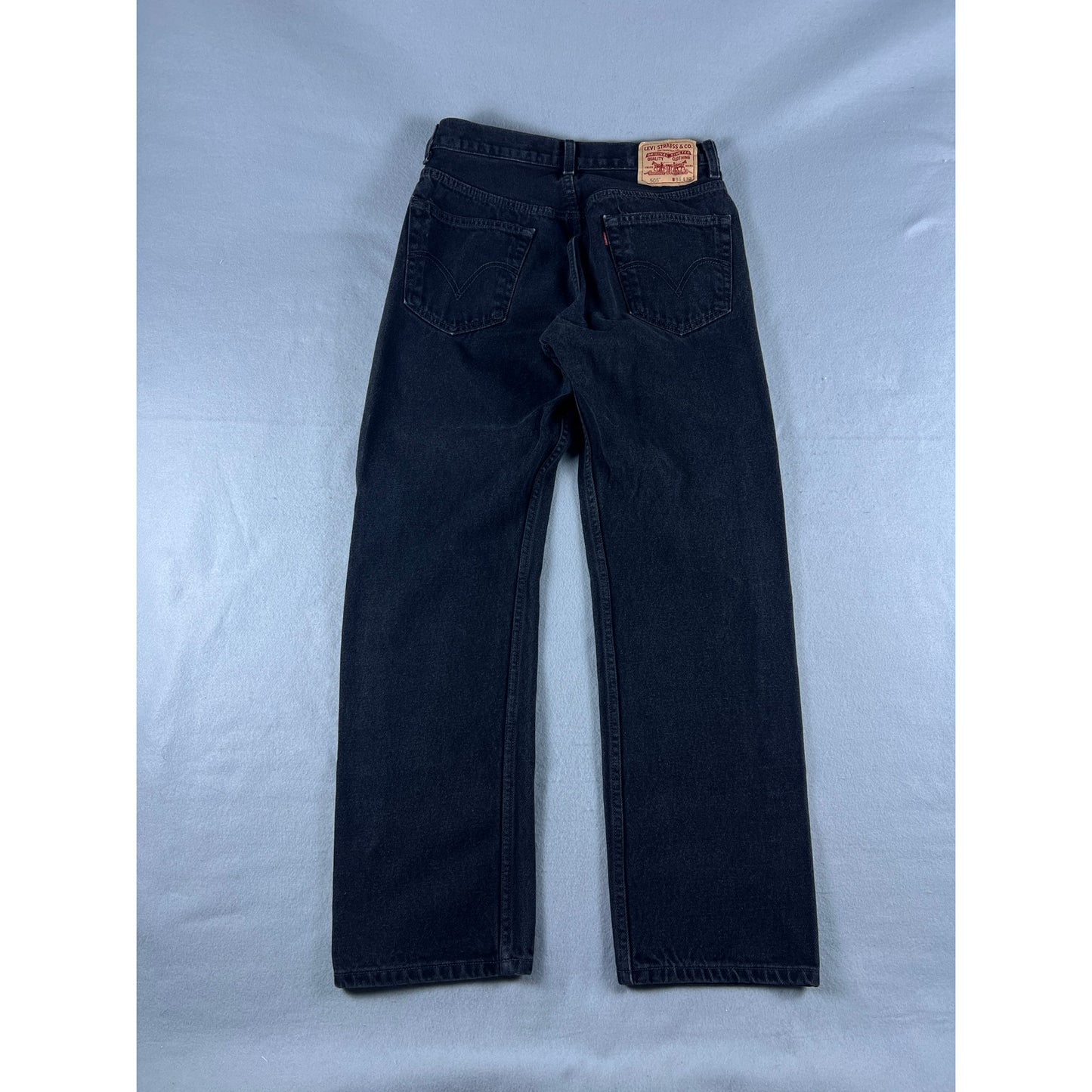 Vintage Black Levi Regular Fit Jeans - 34