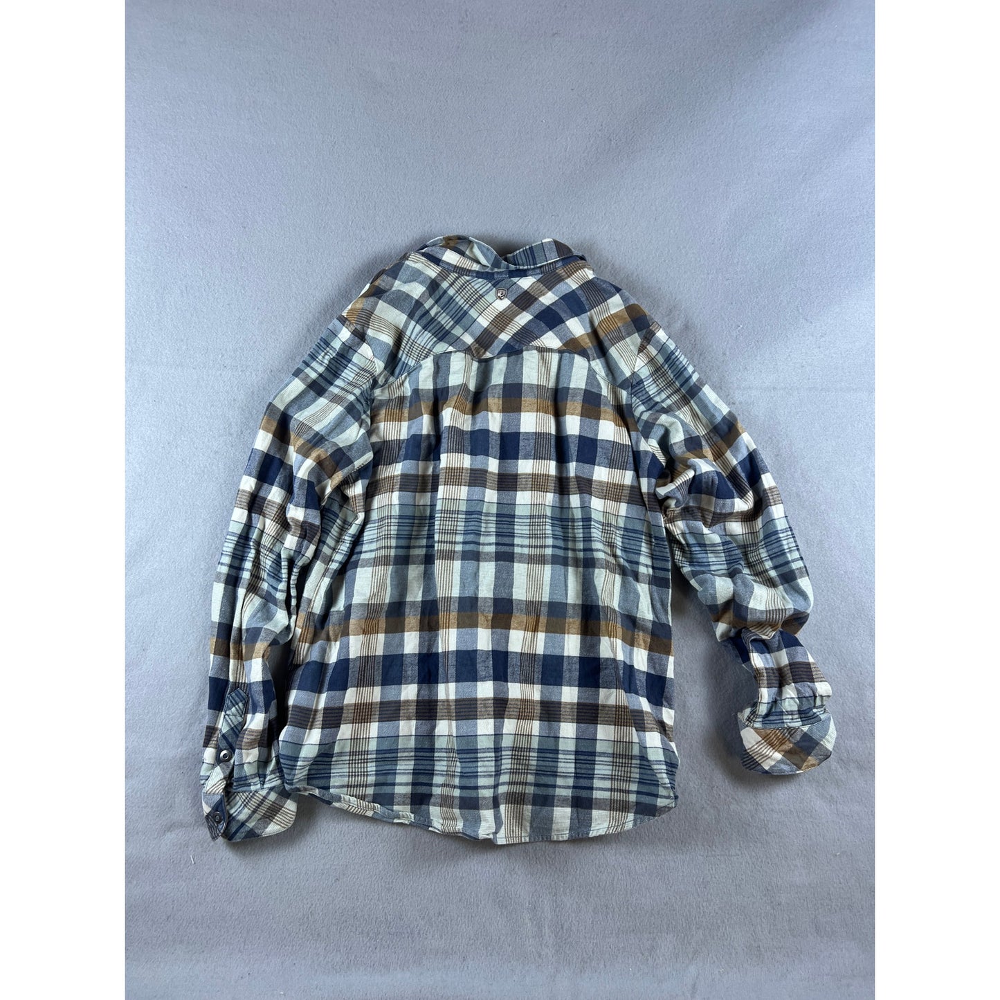 KUHL Flannel Plaid Shirt - L