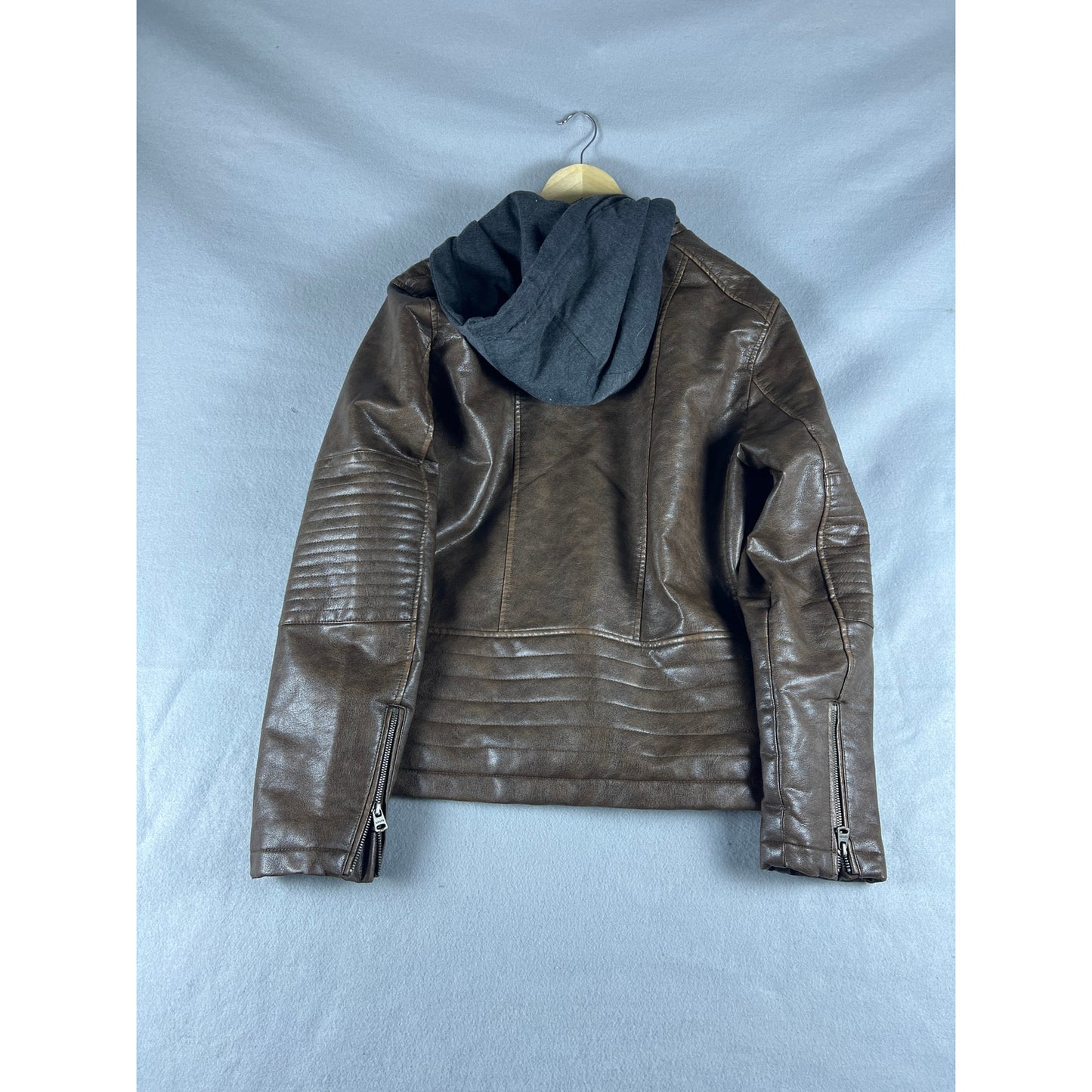 Levi's Faux Leather Racer Jacket - M