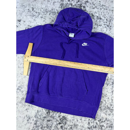 Vintage Purple Nike Spellout Hoodie - M