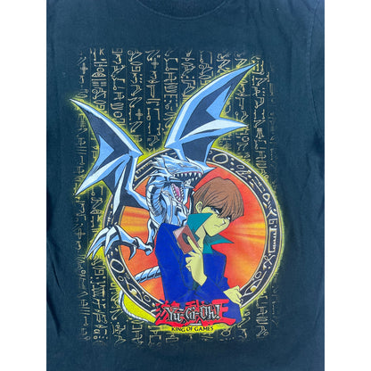 Yu-Gi-Oh Blue-Eyes White Dragon Seto Kaiba T-Shirt Youth - L
