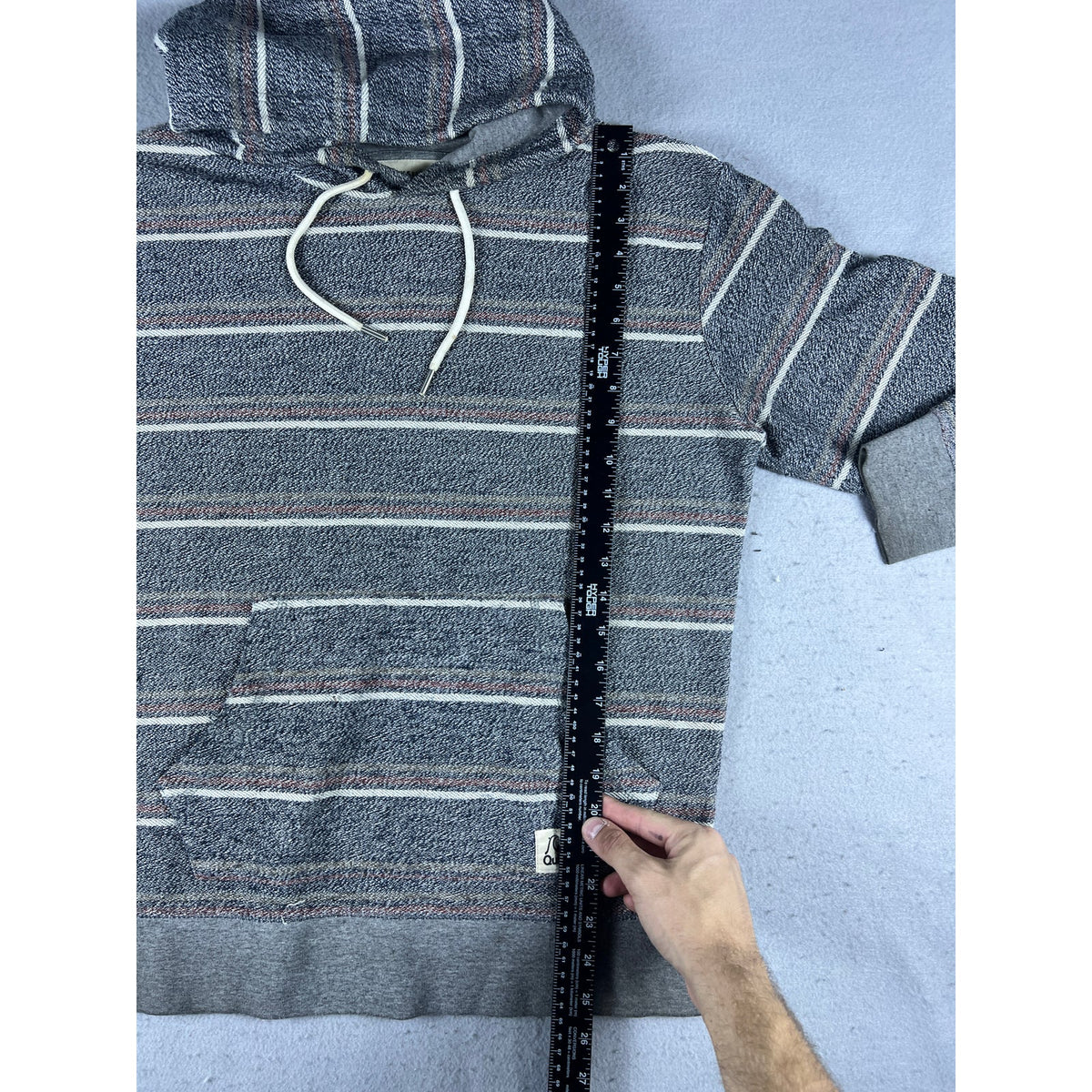 Quiksilver Baja Knit Hoodie Sweatshirt - M