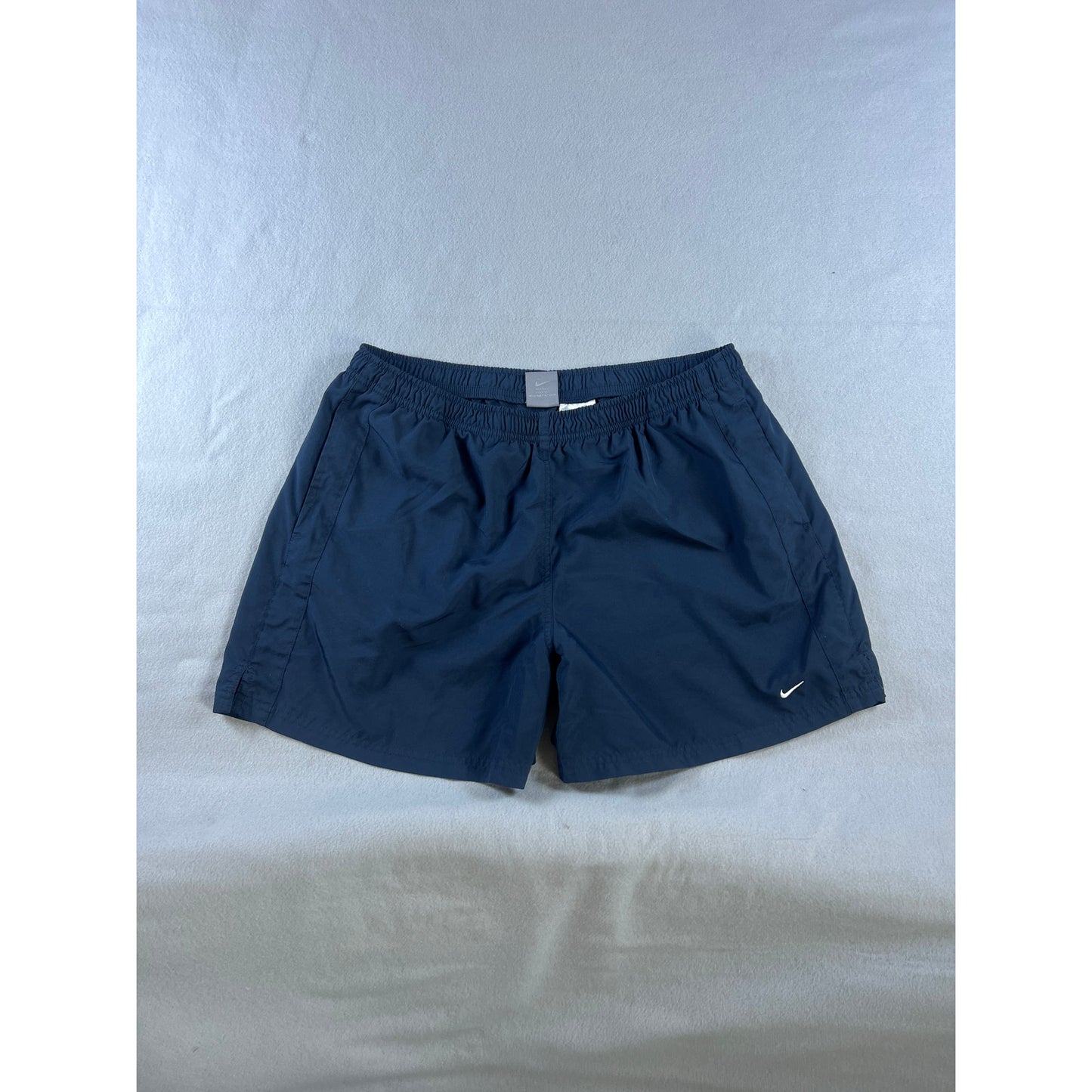 Y2k Navy Blue Nike Shorts - L