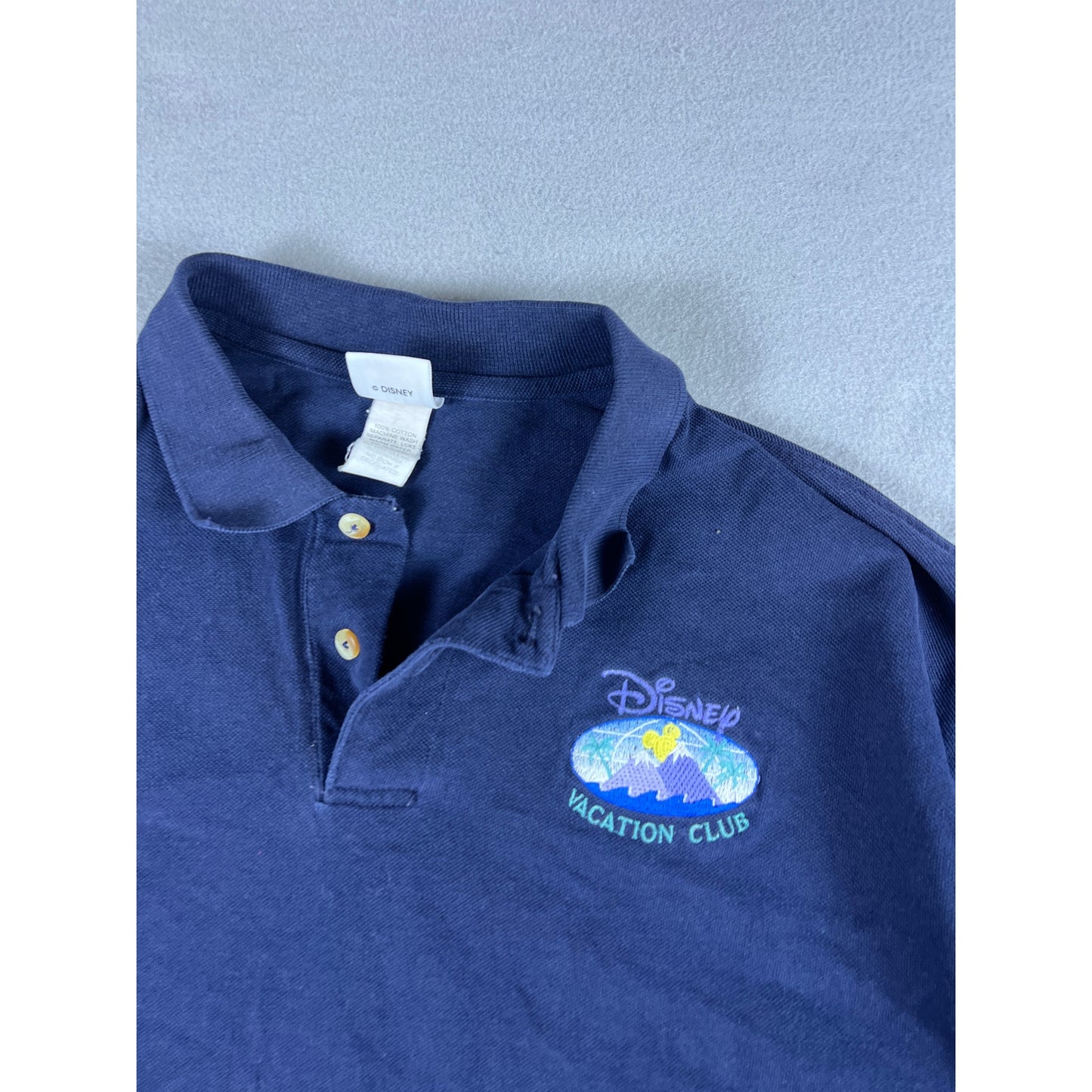 Vintage Disney Vacation Club Polo Shirt - L