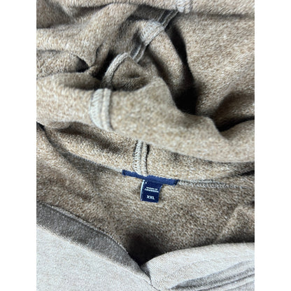 Brown GAP Spellout Hoodie - 2XL