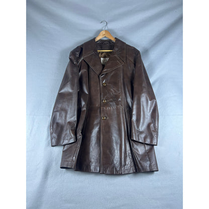 Vintage 70s Grais Leather Jacket - 46/XL