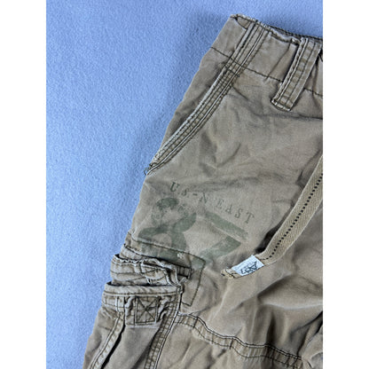 Aeropostale Y2K Canvas Cargo Shorts - 27