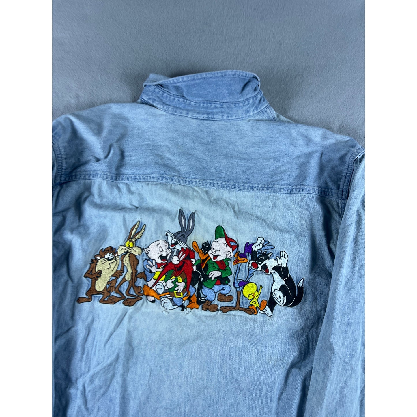 Vintage Acme Looney Tunes Denim Shirt - L